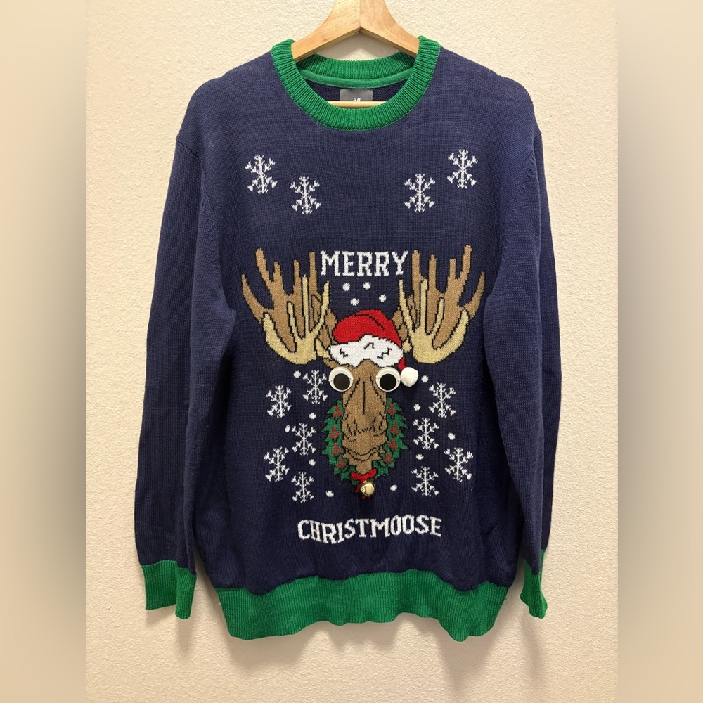 H&M Merry Christmoose Sweater